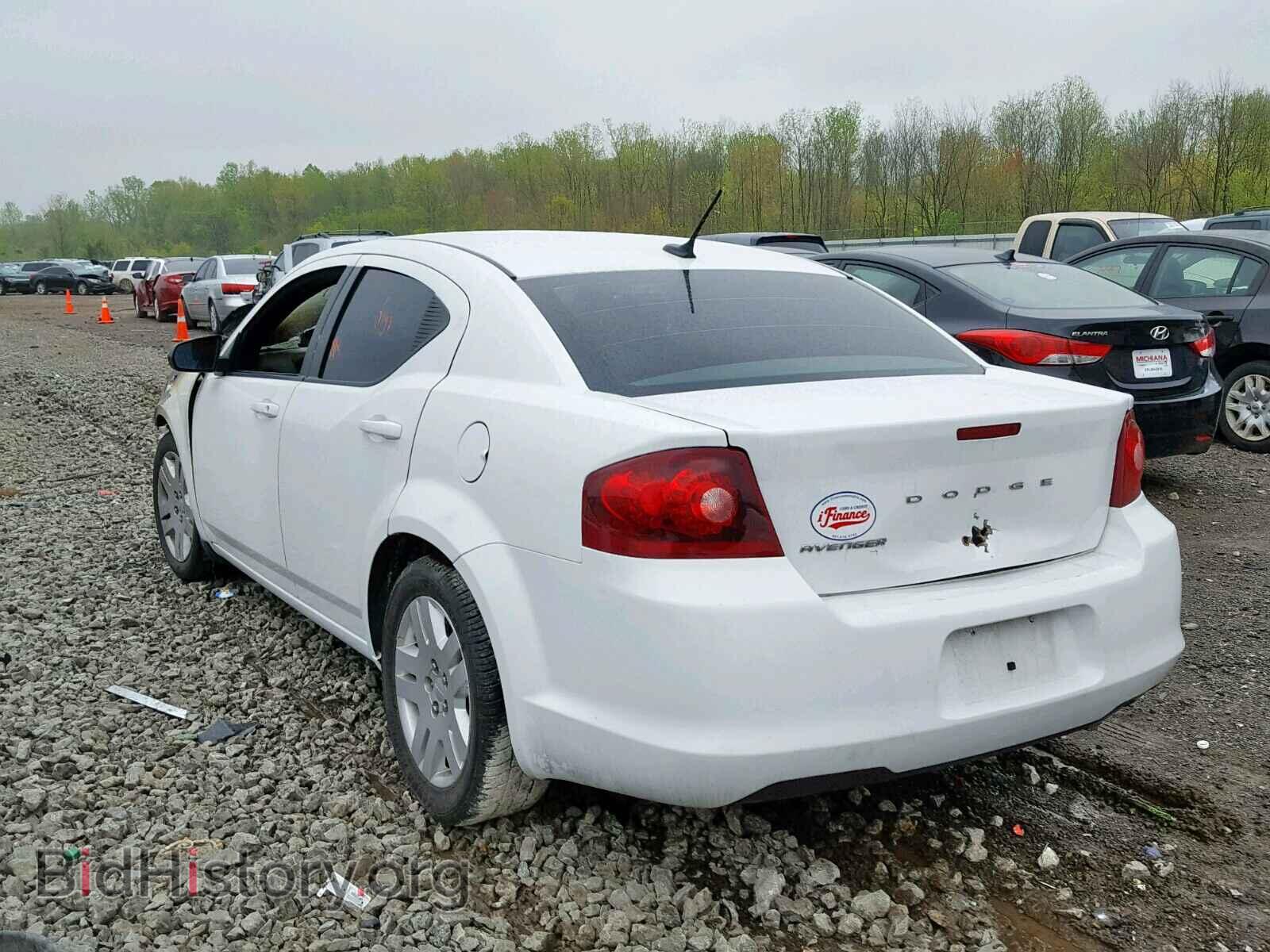 2012 DODGE AVENGER - VIN: 1C3CDZAB2CN324665 - Фото 3