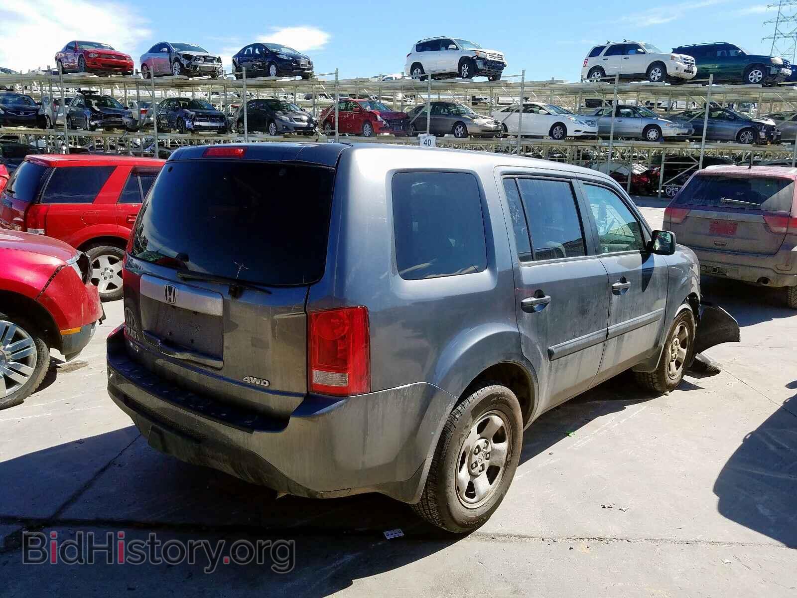 2012 HONDA PILOT - VIN: 5FNYF4H27CB071653 - Фото 4