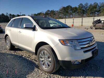 2010 Ford EDGE Edge SEL, white — VIN 2FMDK3JC7ABA69298, Copart