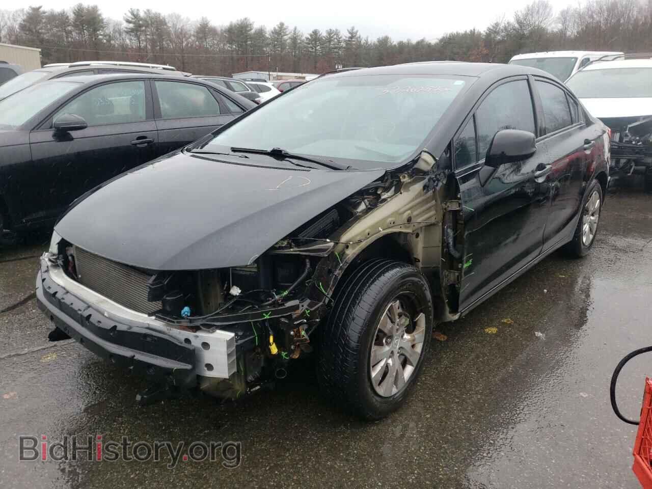 2012 HONDA CIVIC - VIN: 2HGFB2F54CH599280 - Фото 2