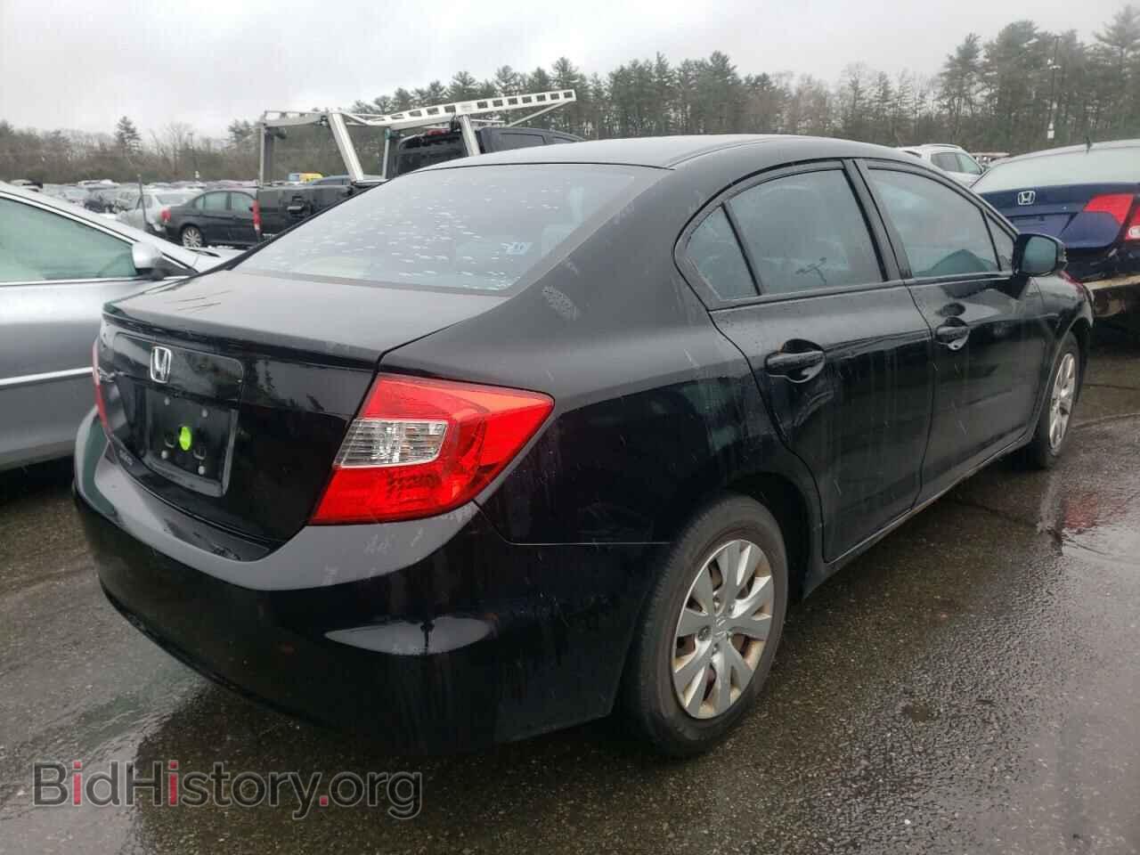 2012 HONDA CIVIC - VIN: 2HGFB2F54CH599280 - Фото 4