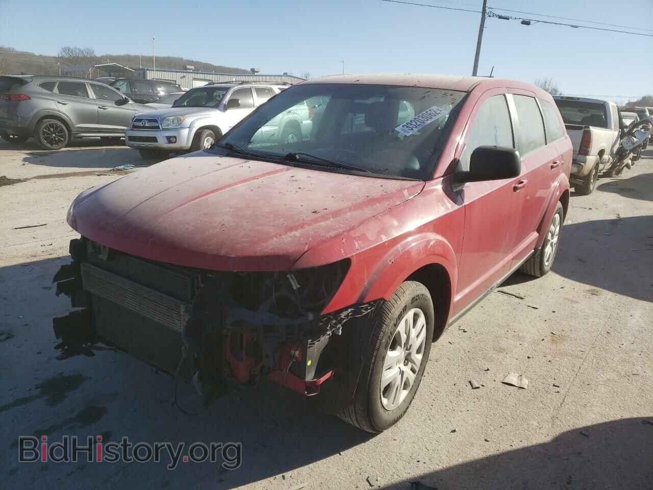 2013 DODGE JOURNEY - VIN: 3C4PDCAB6DT721629 - Фото 2