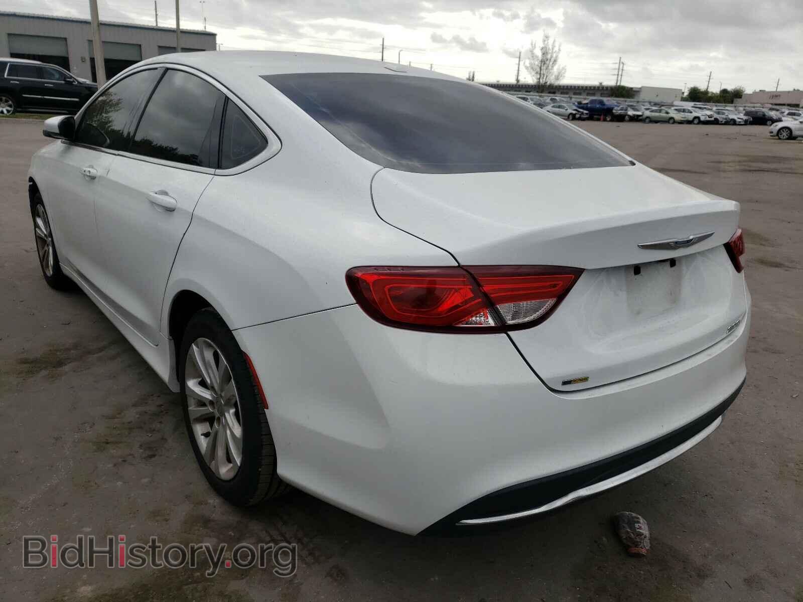 2015 CHRYSLER 200 - VIN: 1C3CCCABXFN639783 - Фото 3