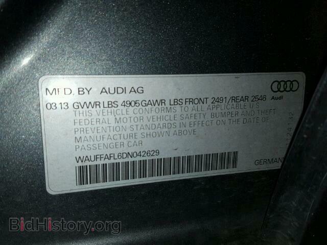 2013 AUDI A4 - VIN: WAUFFAFL6DN042629 - Photo 10