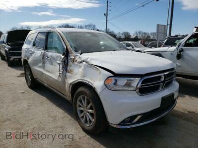 2016 Dodge DURANGO Durango SX, белый — VIN 1C4RDJAG8GC331818, Copart