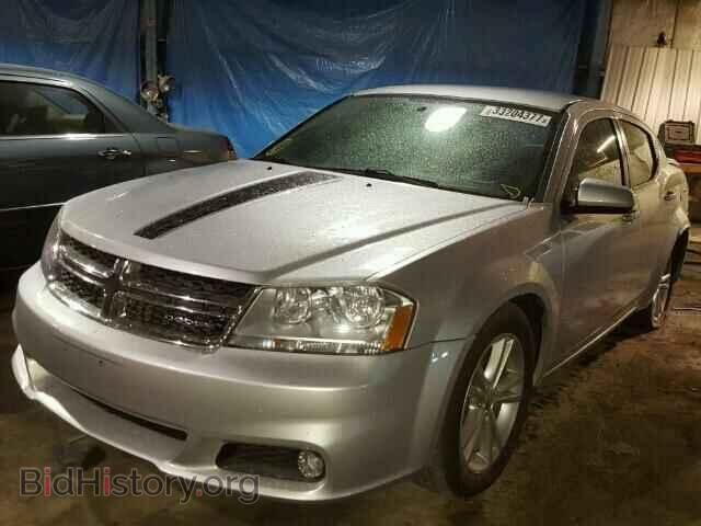 2011 DODGE AVENGER - VIN: 1B3BD1FB8BN561601 - Фото 2