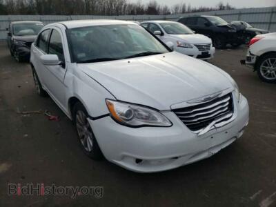 2013 Chrysler 200 200 TOURIN, белый — VIN 1C3CCBBB8DN538991, Copart