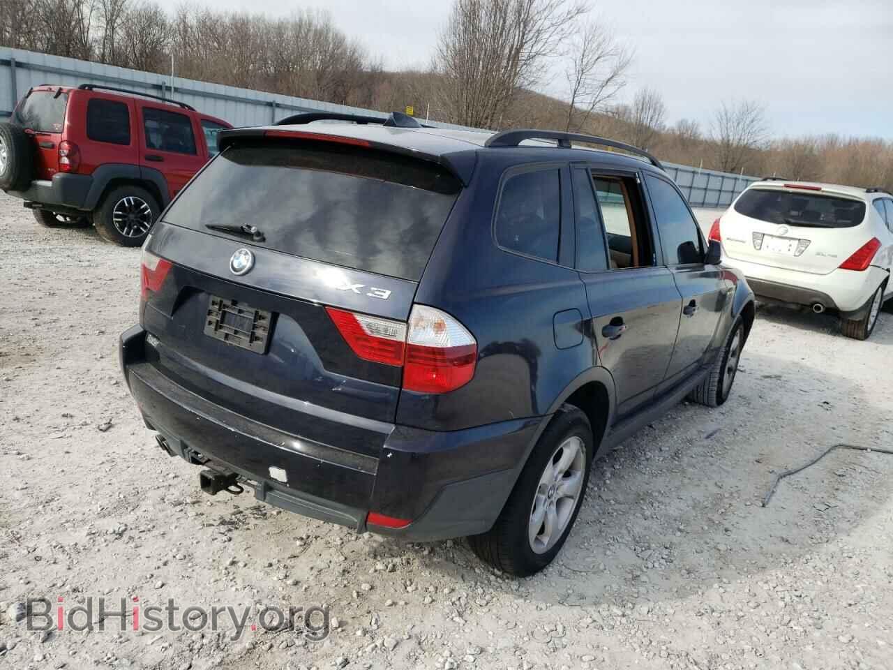 2007 BMW X3 - VIN: WBXPC934X7WF16596 - Фото 4