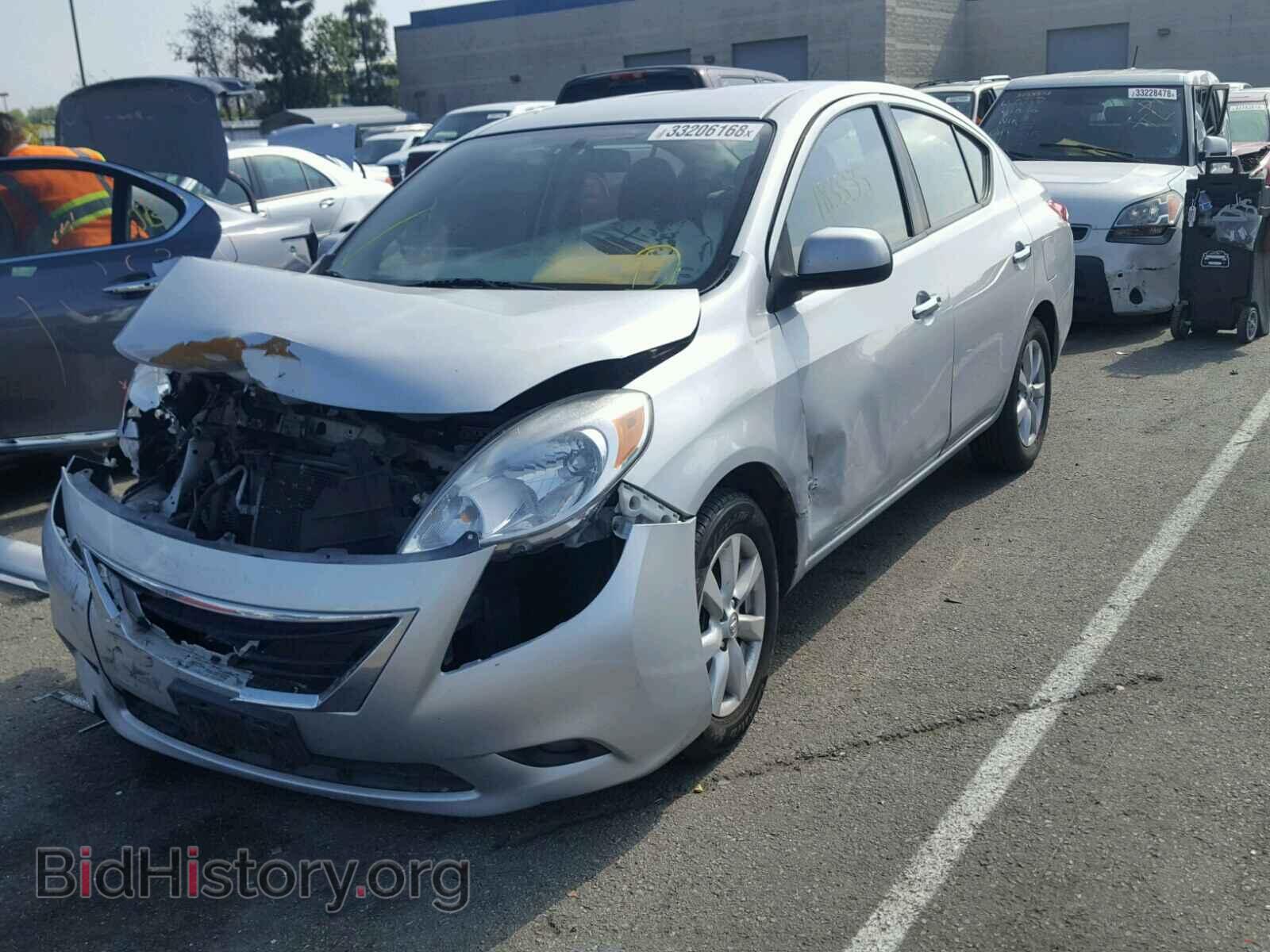 2012 NISSAN VERSA - VIN: 3N1CN7AP7CL826034 - Фото 2