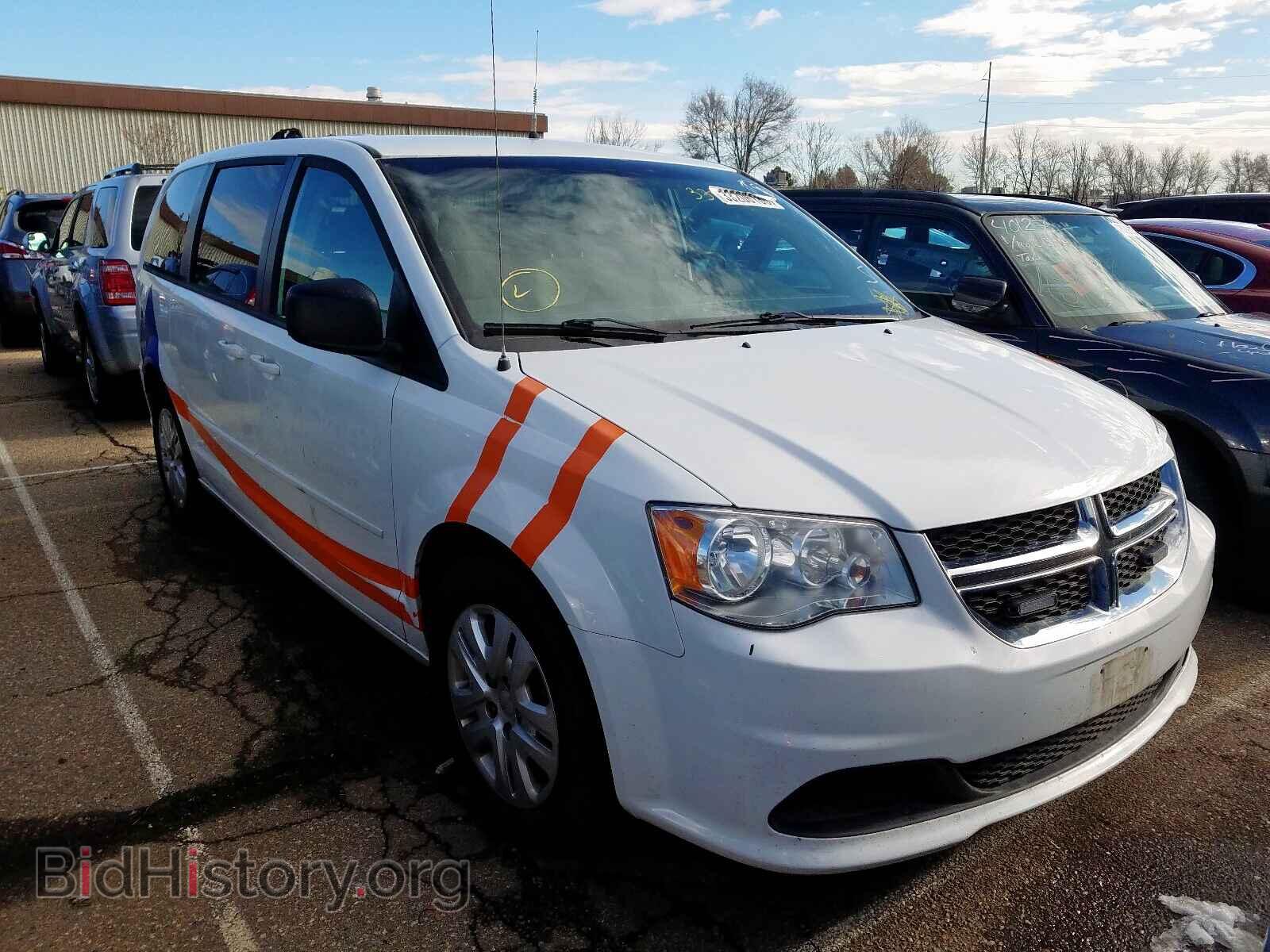 Фотография 2C4RDGBG1GR161682 - DODGE CARAVAN 2016