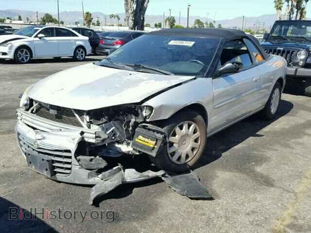 2006 CHRYSLER SEBRING - VIN: 1C3EL45X86N249544 - Фото 2
