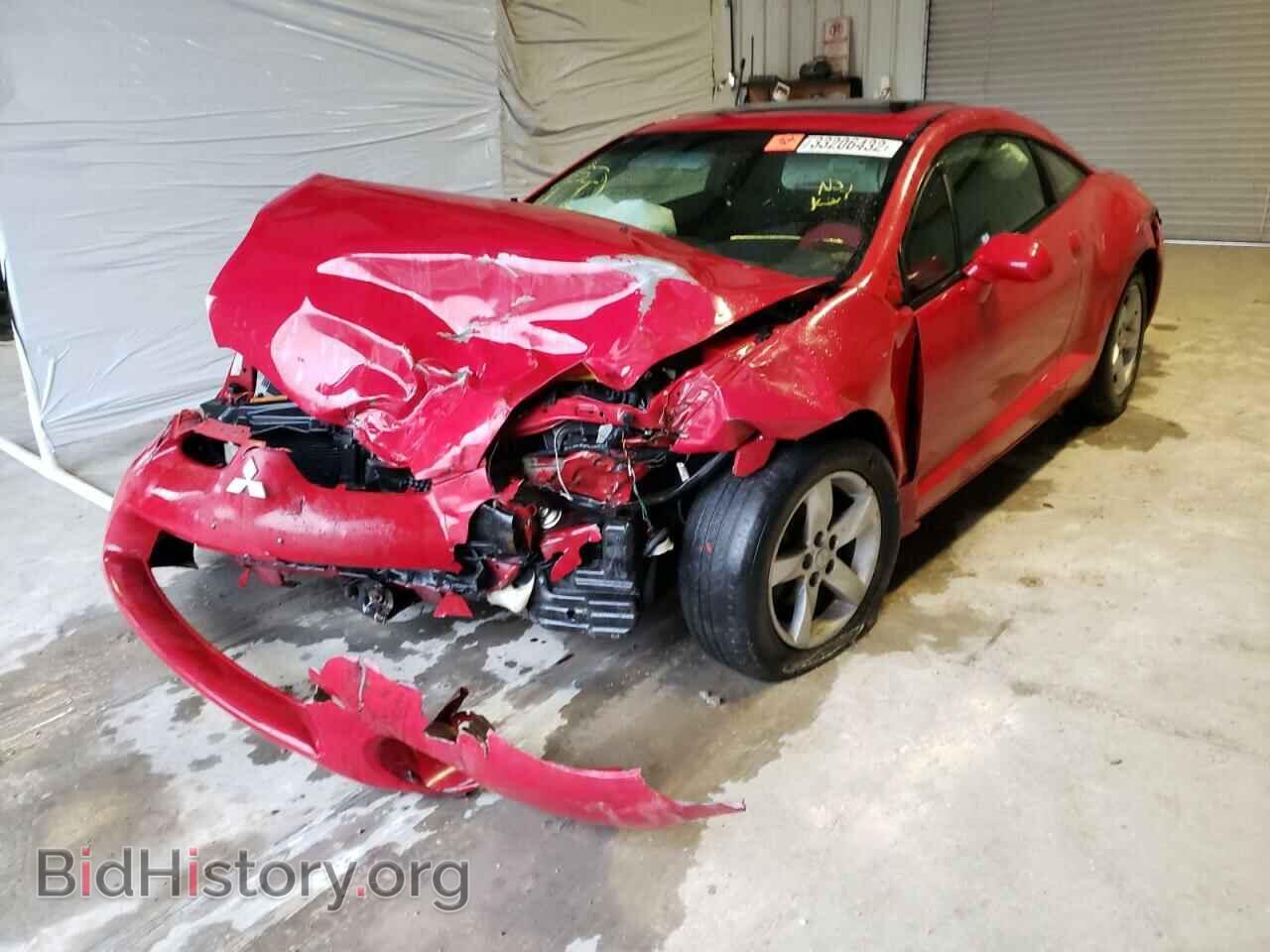 2006 MITSUBISHI ECLIPSE - VIN: 4A3AK24F56E059465 - Фото 2
