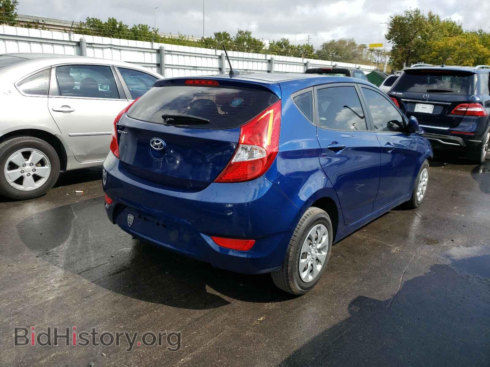 2017 HYUNDAI ACCENT - VIN: KMHCT5AE2HU334834 - Фото 4
