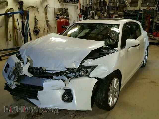 2012 LEXUS CT 200 - VIN: JTHKD5BHXC2089807 - Photo 2