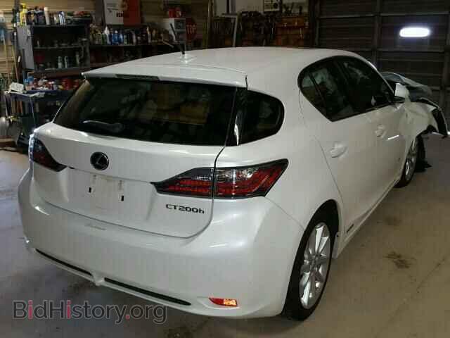 2012 LEXUS CT 200 - VIN: JTHKD5BHXC2089807 - Photo 4