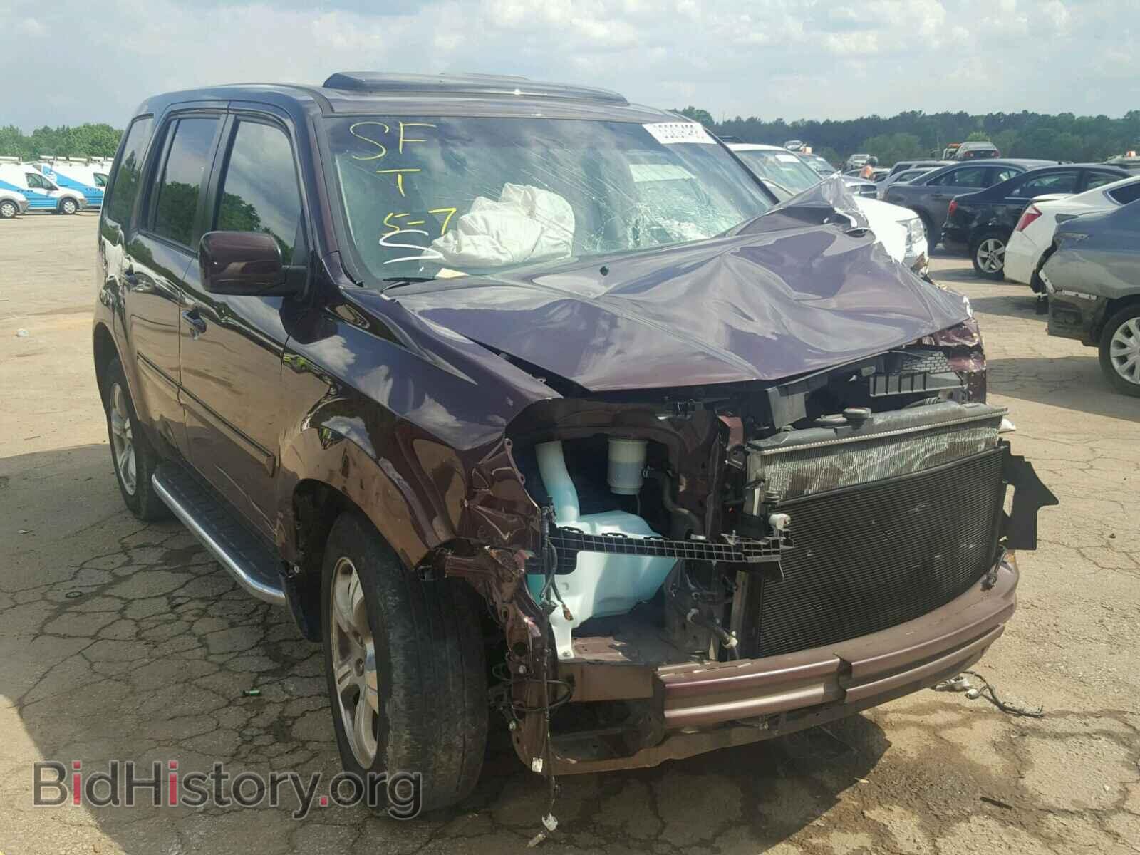 Photo 5FNYF3H51EB021967 - HONDA PILOT 2014