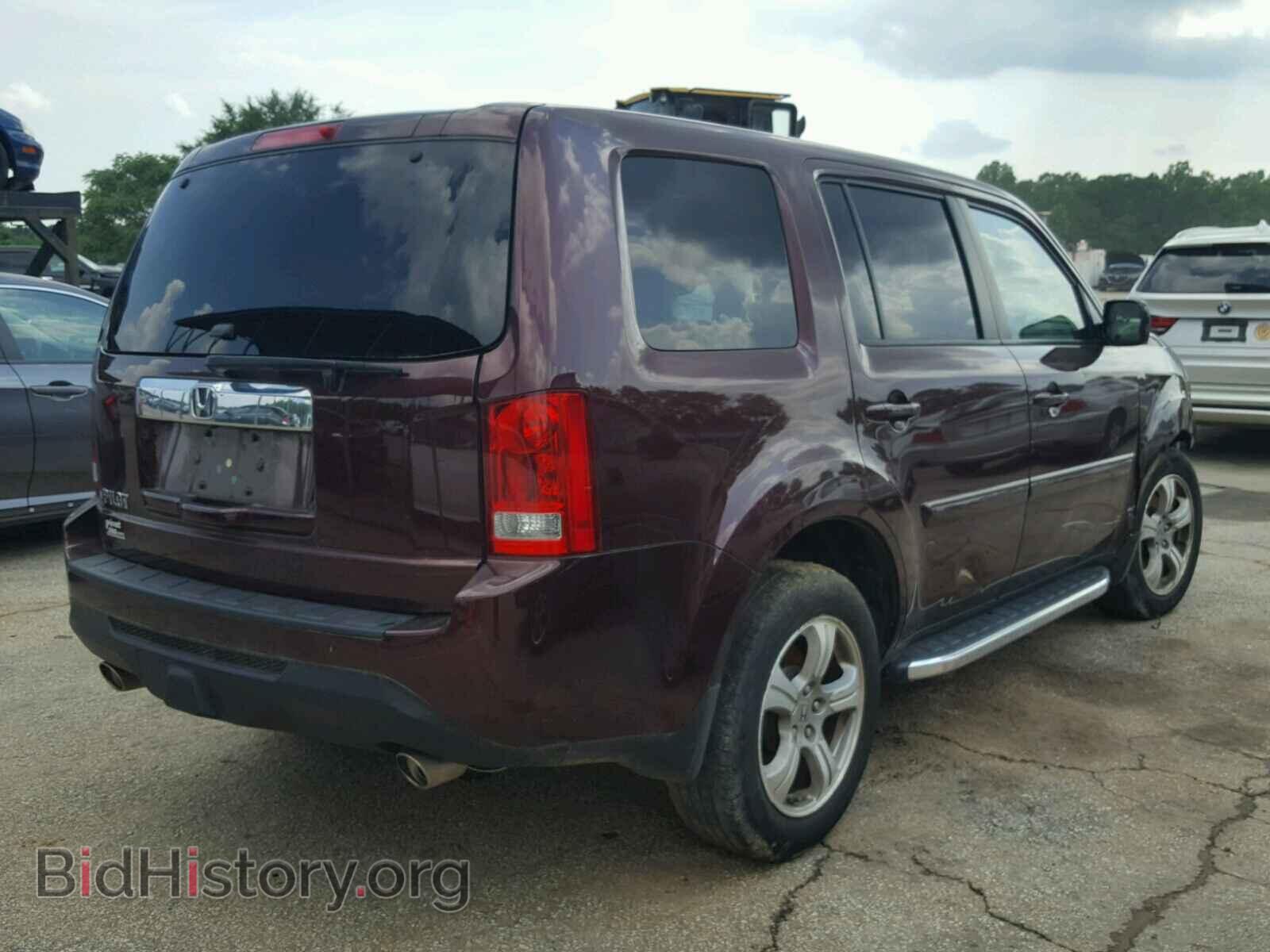2014 HONDA PILOT - VIN: 5FNYF3H51EB021967 - Фото 4