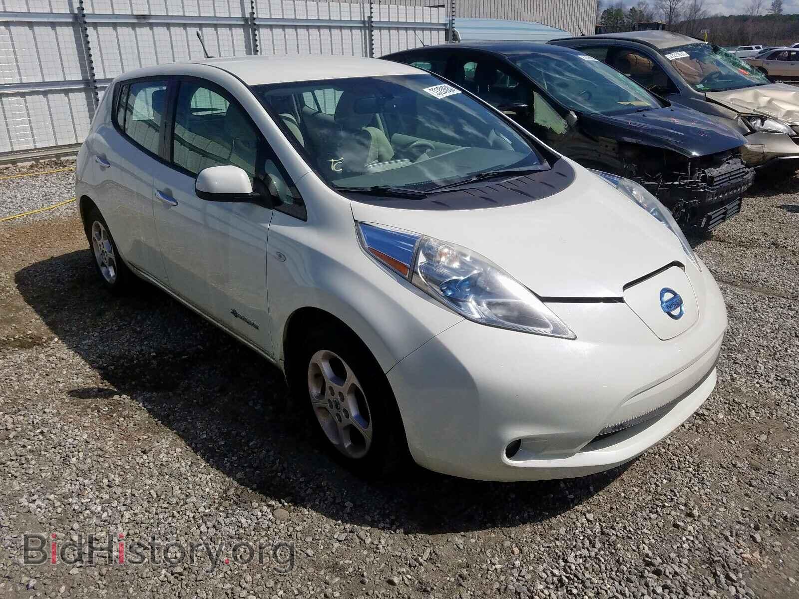 Photo JN1AZ0CPXCT015789 - NISSAN LEAF 2012