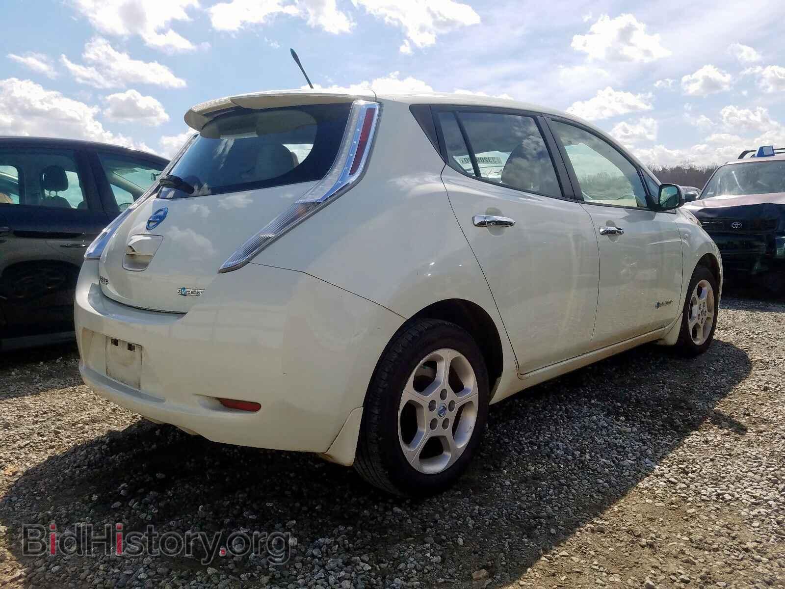 2012 NISSAN LEAF - VIN: JN1AZ0CPXCT015789 - Фото 4
