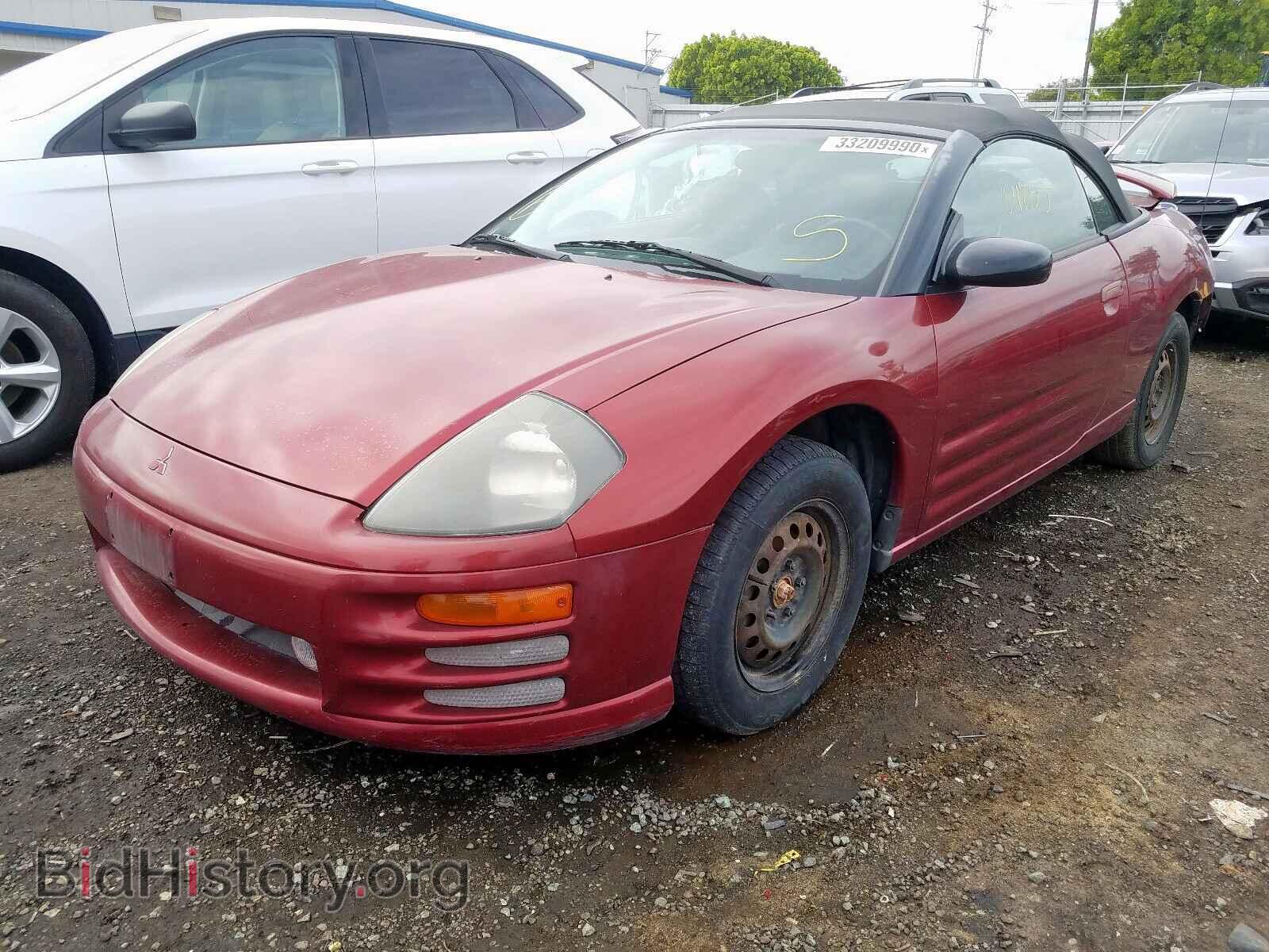 2001 MITSUBISHI ECLIPSE - VIN: 4A3AE45GX1E017313 - Photo 2