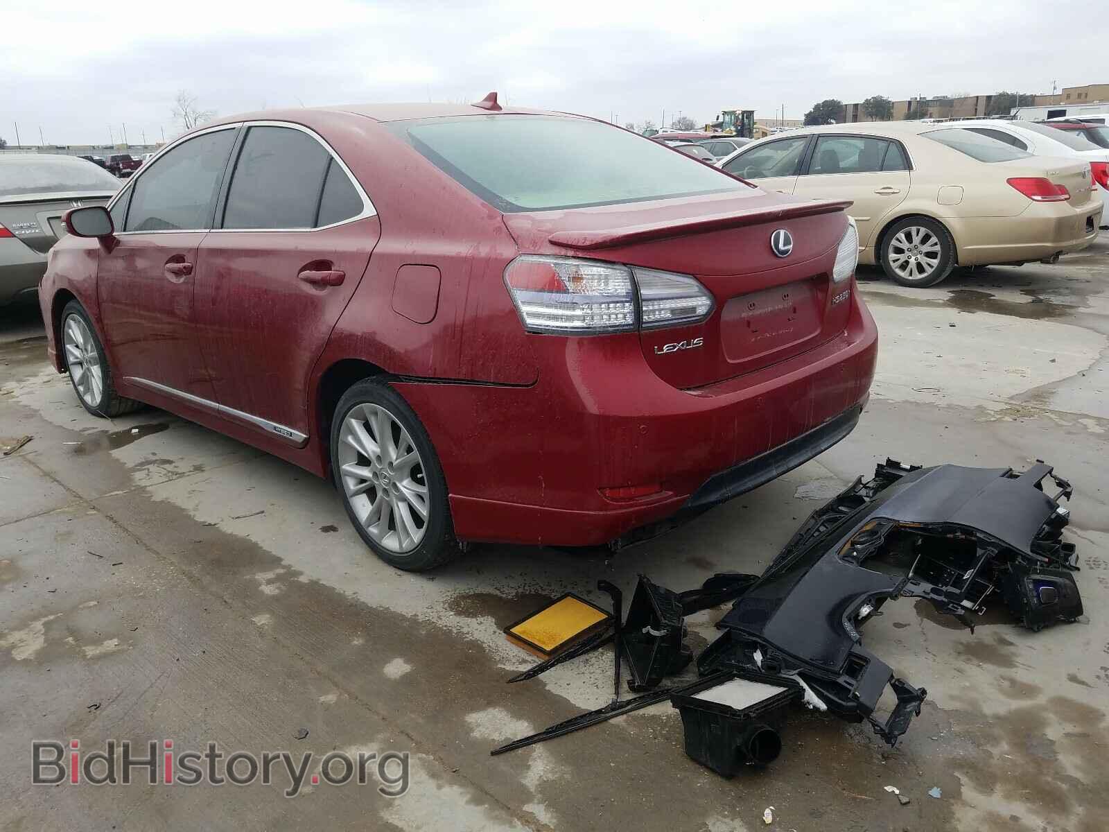 2010 LEXUS HS - VIN: JTHBB1BA2A2009284 - Фото 3