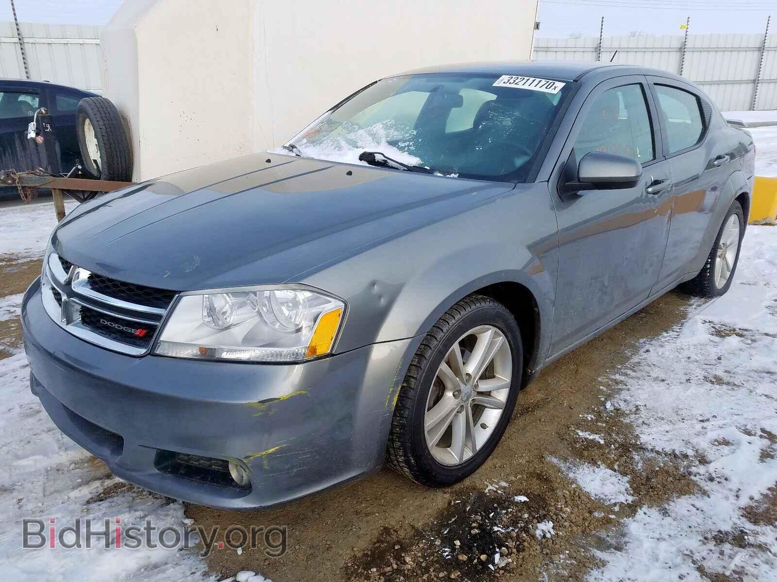 2013 DODGE AVENGER - VIN: 1C3CDZCB5DN502356 - Фото 2