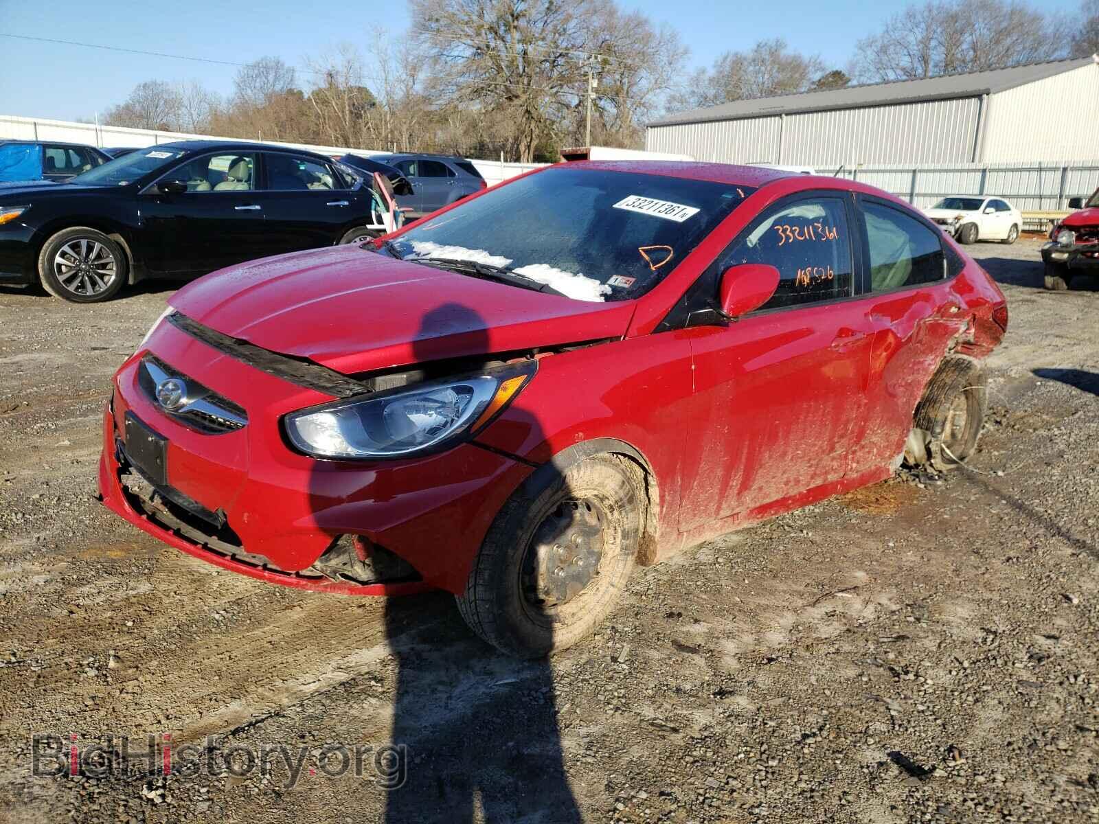2013 HYUNDAI ACCENT - VIN: KMHCT4AE1DU368025 - Фото 2