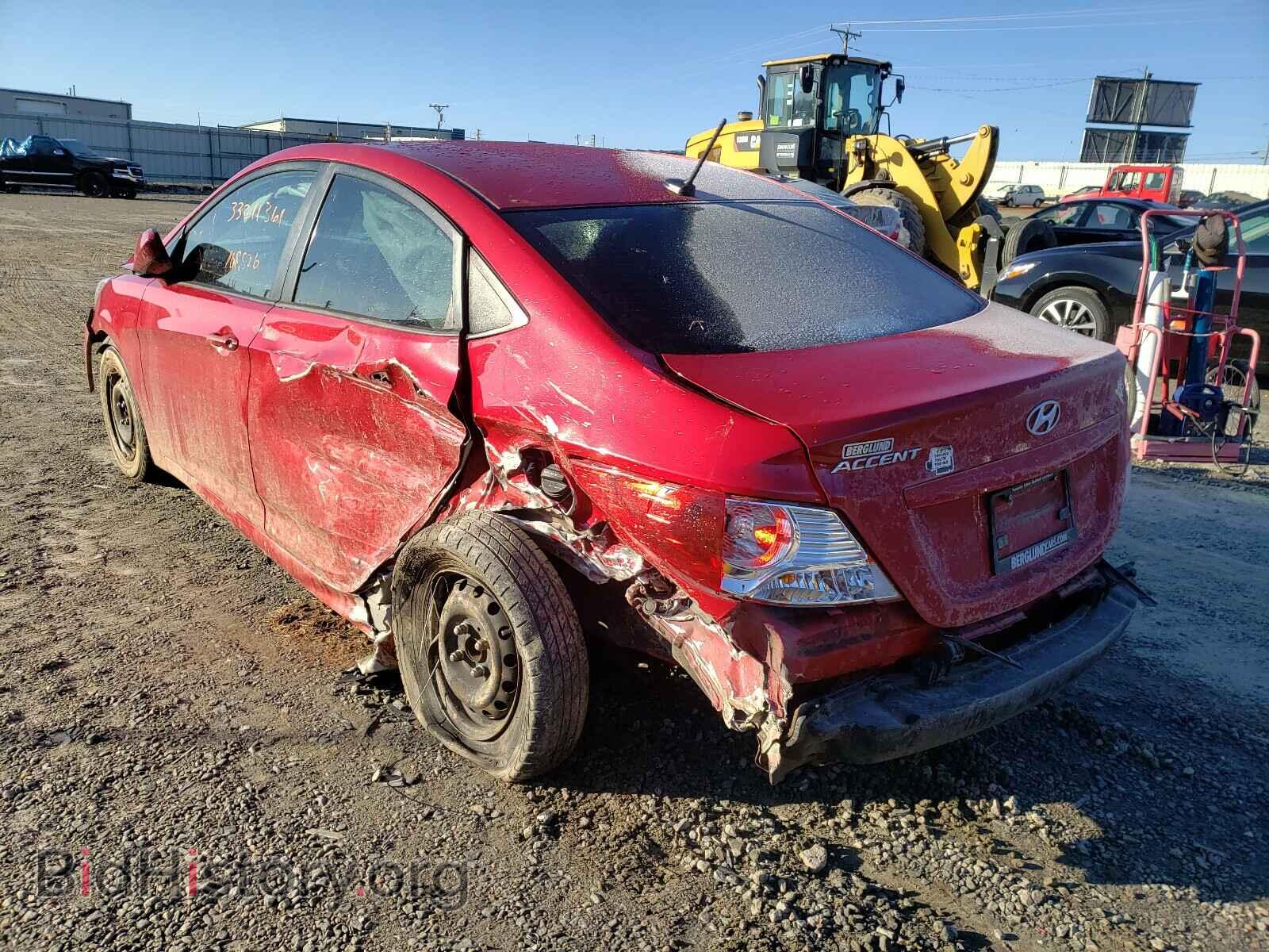 2013 HYUNDAI ACCENT - VIN: KMHCT4AE1DU368025 - Фото 3