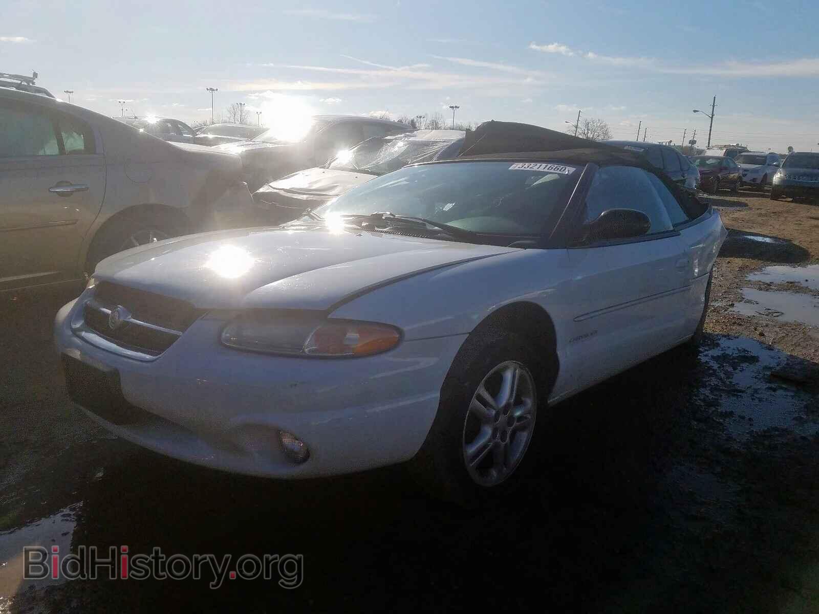 1996 CHRYSLER SEBRING - VIN: 3C3EL55H0TT258748 - Фото 2