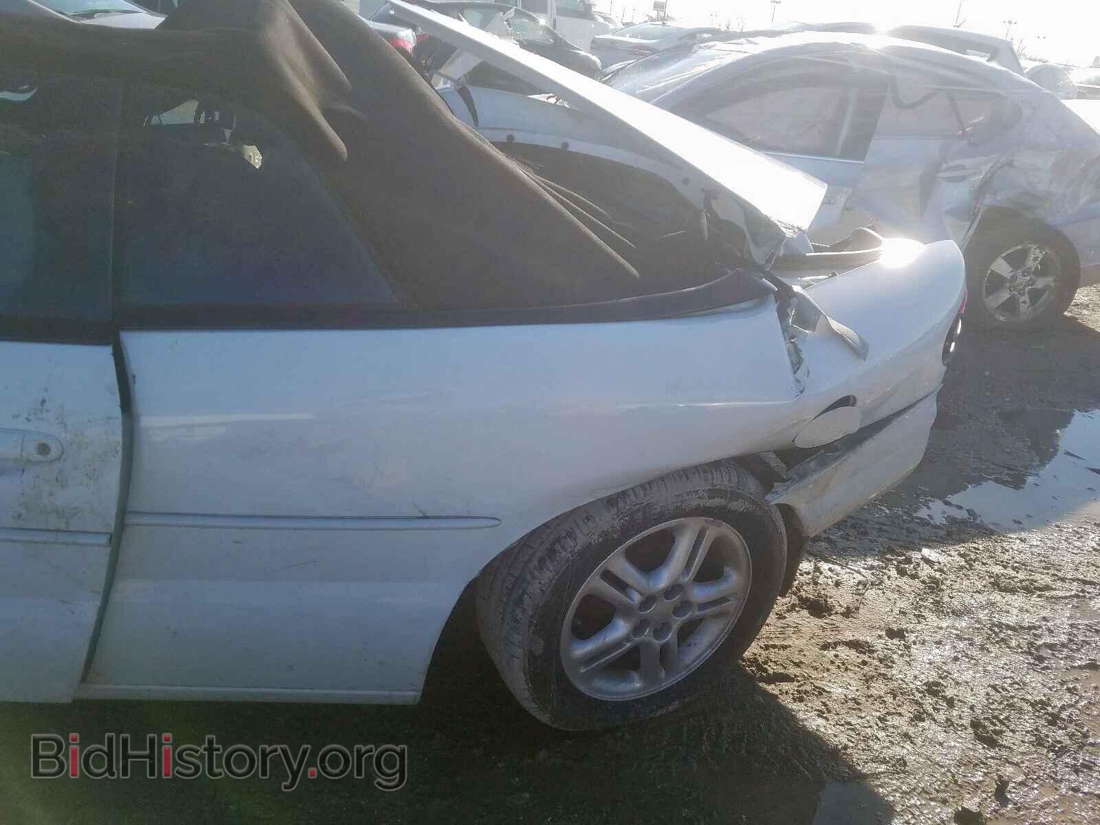 1996 CHRYSLER SEBRING - VIN: 3C3EL55H0TT258748 - Фото 6