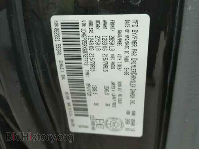 2006 DODGE CARAVAN - VIN: 1D4GP25RX6B727773 - Фото 10