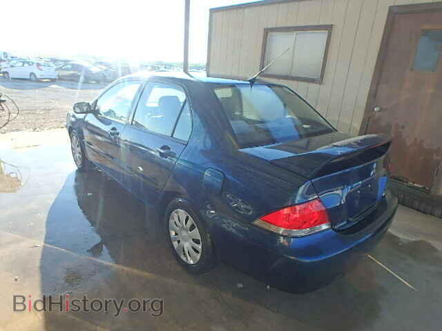 2006 MITSUBISHI LANCER - VIN: JA3AJ26E96U053456 - Фото 3