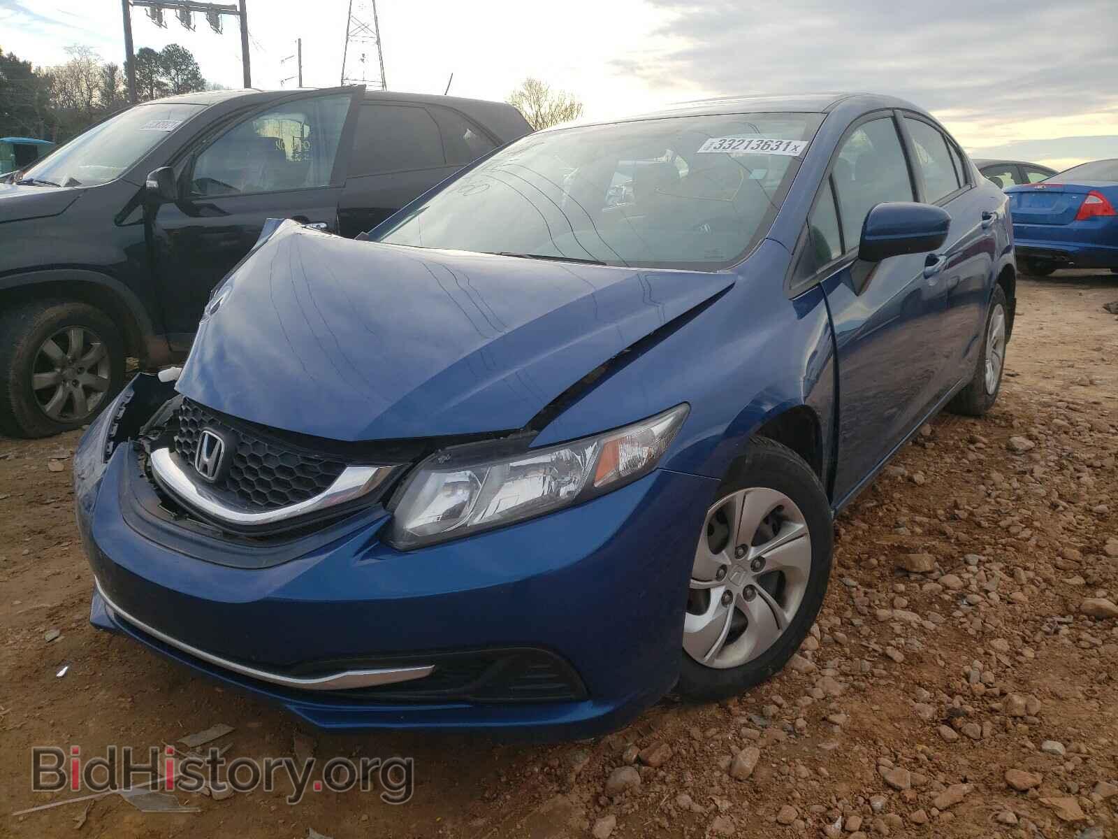 2015 HONDA CIVIC - VIN: 2HGFB2F58FH558249 - Фото 2