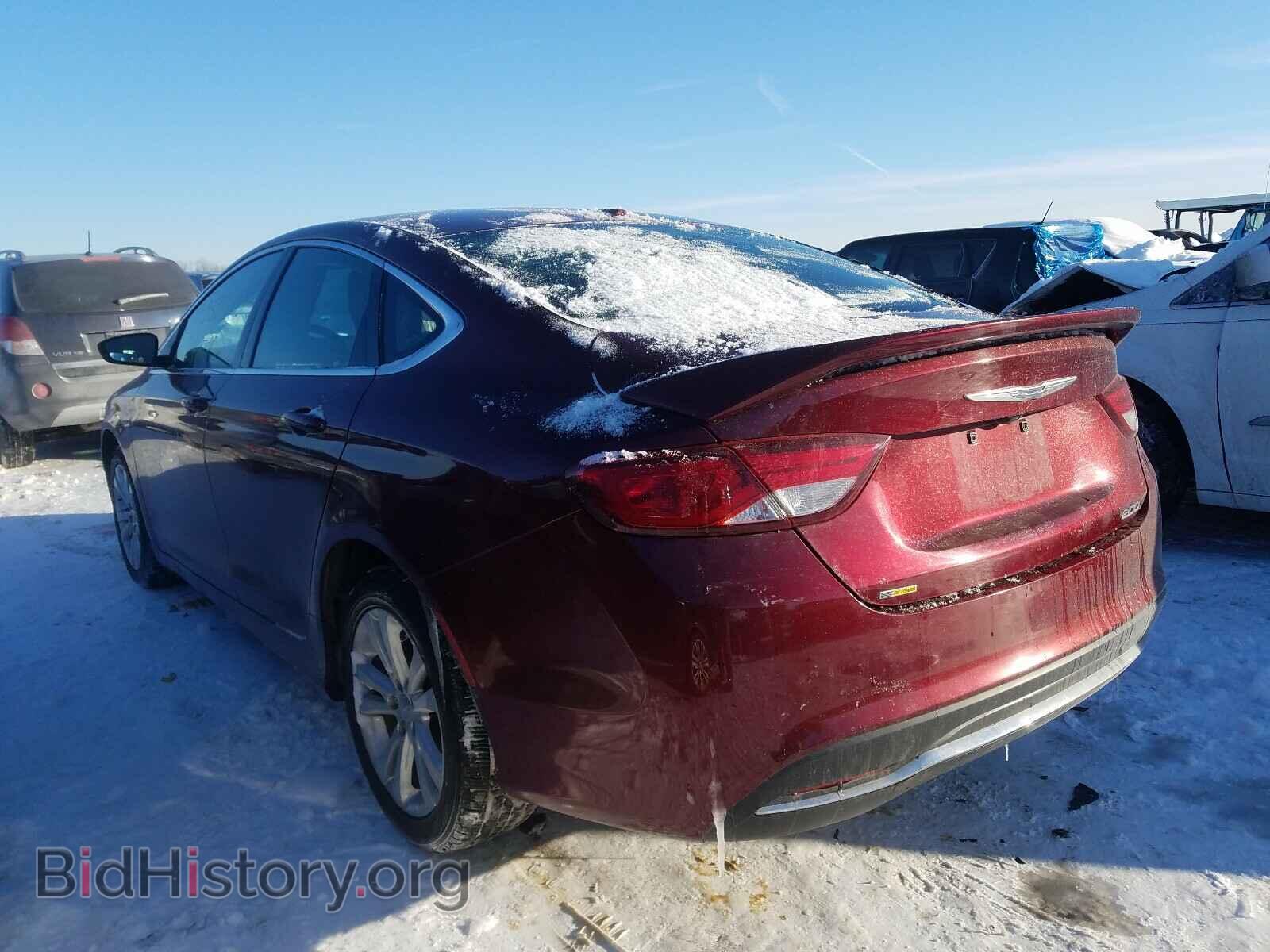 2015 CHRYSLER 200 - VIN: 1C3CCCAB7FN704833 - Фото 3