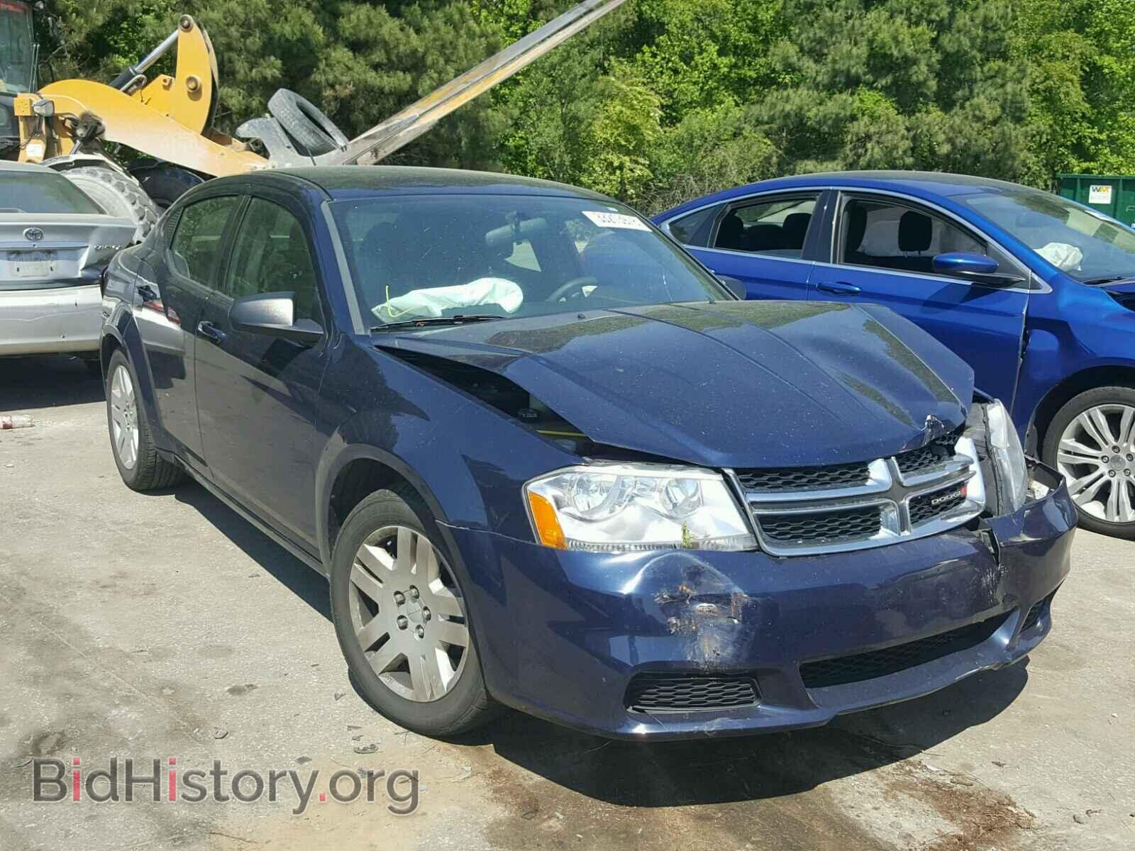 Фотография 1C3CDZAG7EN108664 - DODGE AVENGER 2014