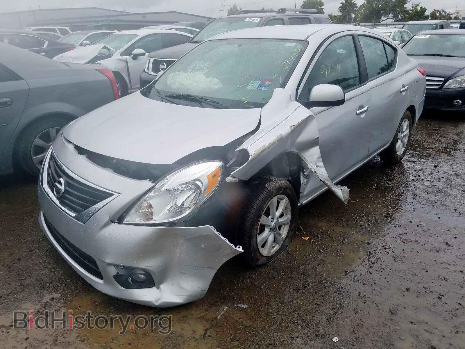 2012 NISSAN VERSA - VIN: 3N1CN7AP2CL812459 - Фото 2