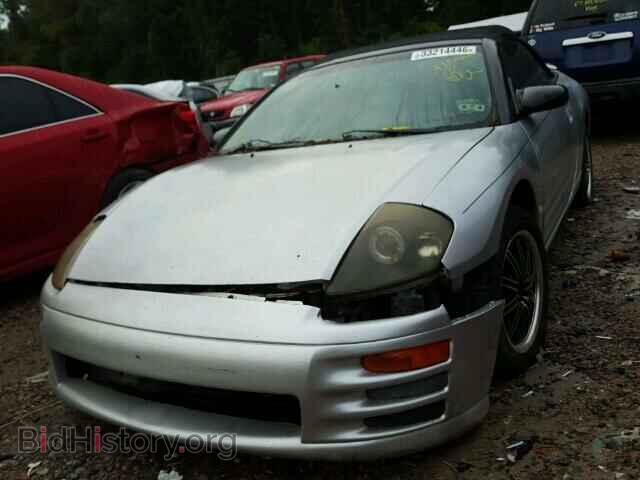 2002 MITSUBISHI ECLIPSE - VIN: 4A3AE45G52E039415 - Фото 2