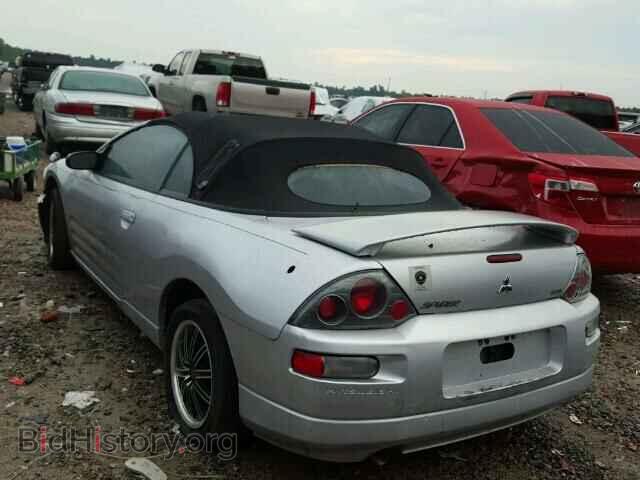 2002 MITSUBISHI ECLIPSE - VIN: 4A3AE45G52E039415 - Фото 3