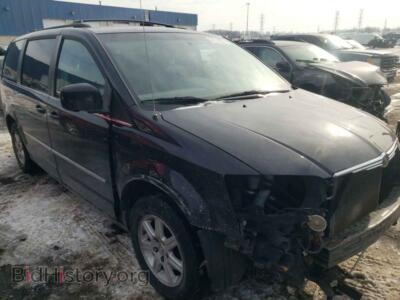 2010 Chrysler MINIVAN Town & COU, синий — VIN 2A4RR5D17AR149732, Copart
