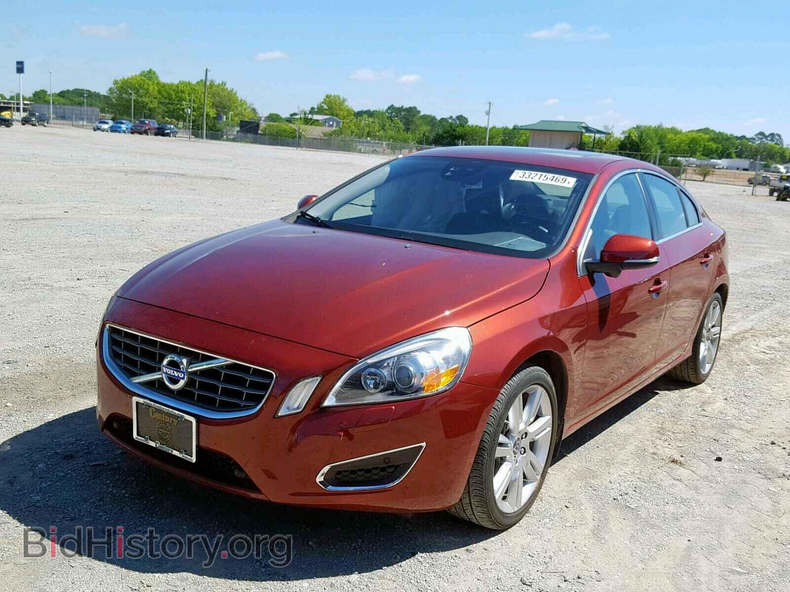 2012 VOLVO S60 - VIN: YV1902FH8C2122088 - Фото 2