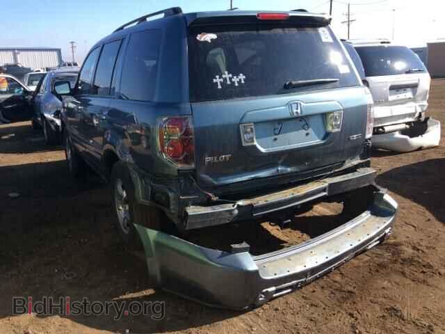 2007 HONDA PILOT - VIN: 2HKYF18417H501247 - Фото 3