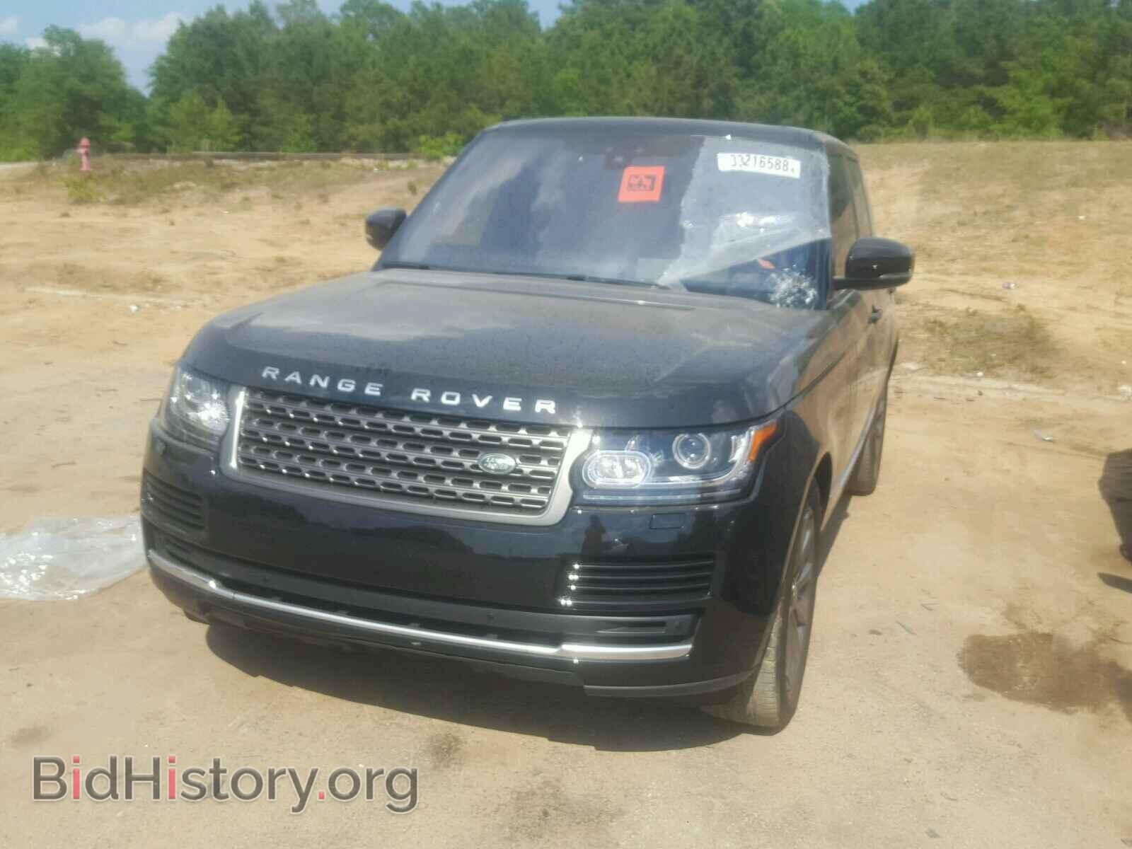 2017 LAND ROVER RANGE ROVE - VIN: SALGR2FV8HA357010 - Фото 2