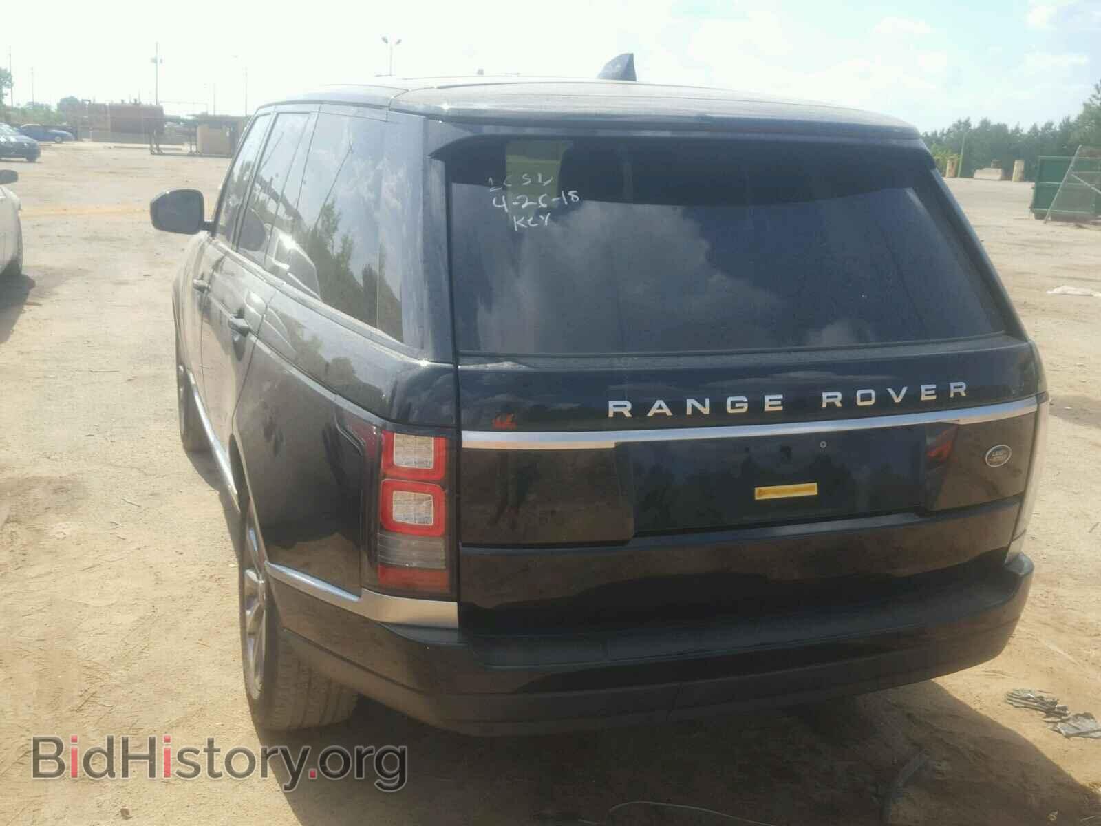 2017 LAND ROVER RANGE ROVE - VIN: SALGR2FV8HA357010 - Фото 3