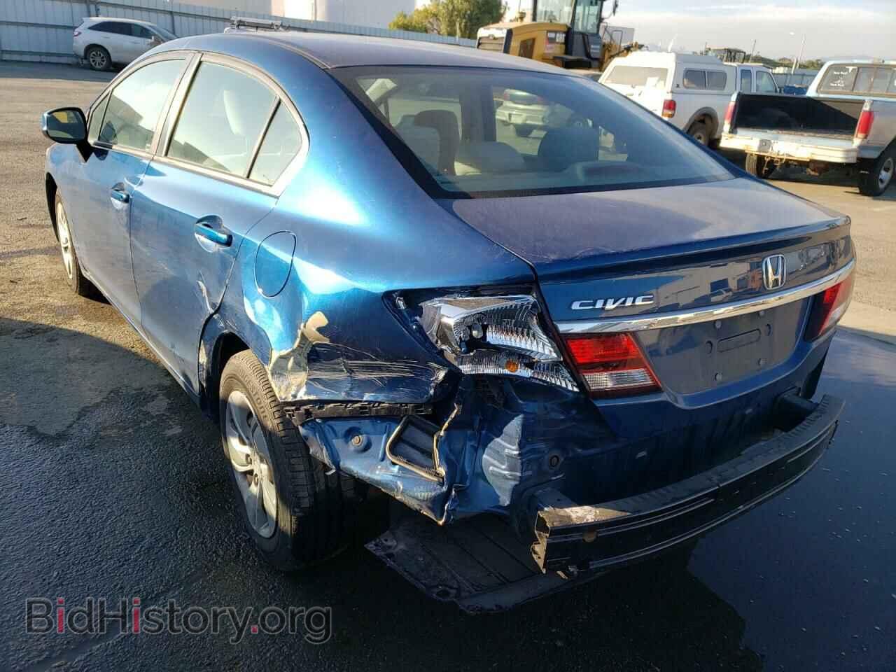 2013 HONDA CIVIC - VIN: 19XFB2F53DE209653 - Фото 3