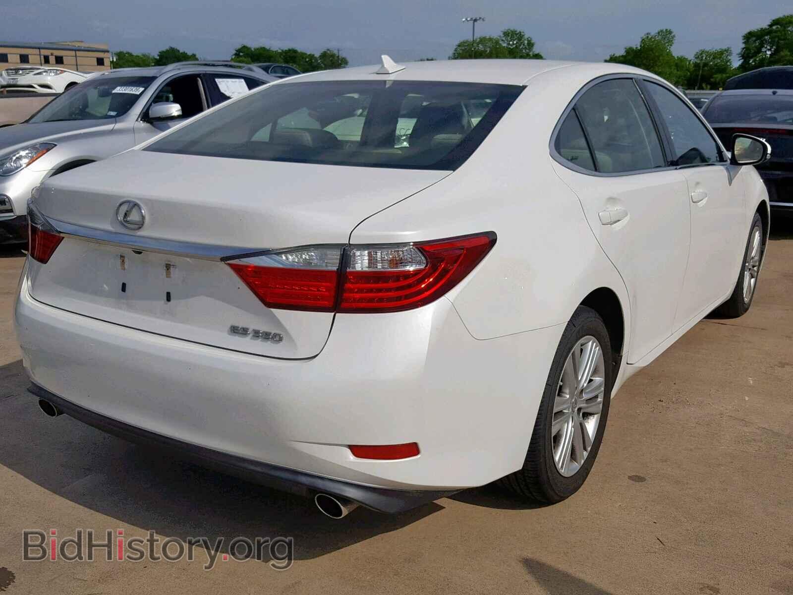 2014 LEXUS ES350 - VIN: JTHBK1GG9E2096507 - Фото 4