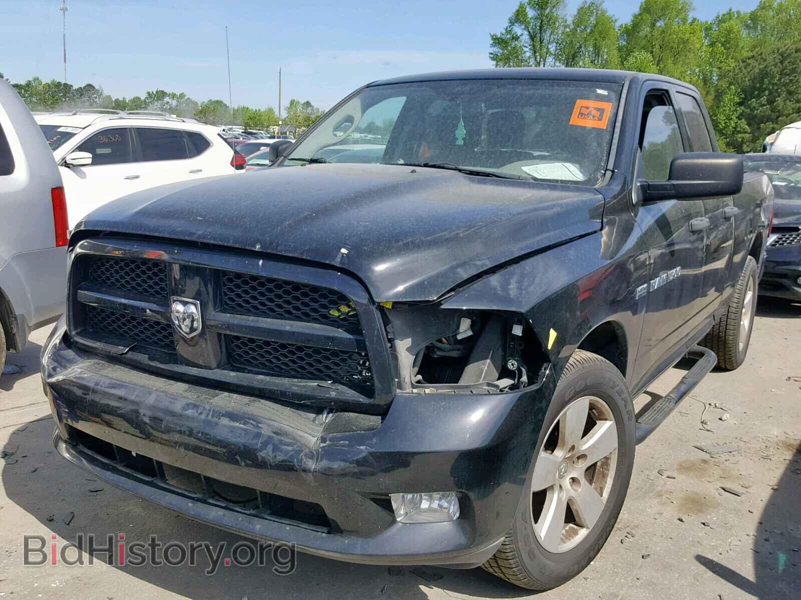 2012 DODGE RAM 1500 S - VIN: 1C6RD6FT9CS143691 - Фото 2