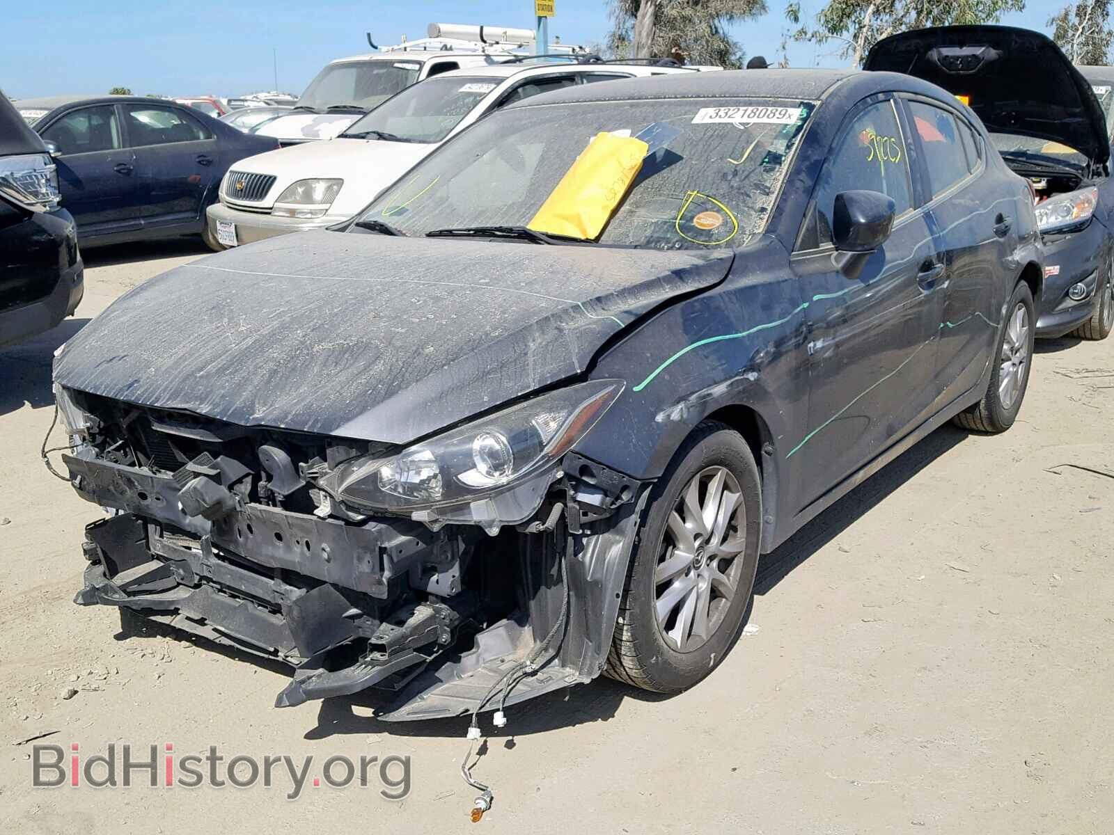 2014 MAZDA 3 - VIN: JM1BM1M77E1205388 - Фото 2