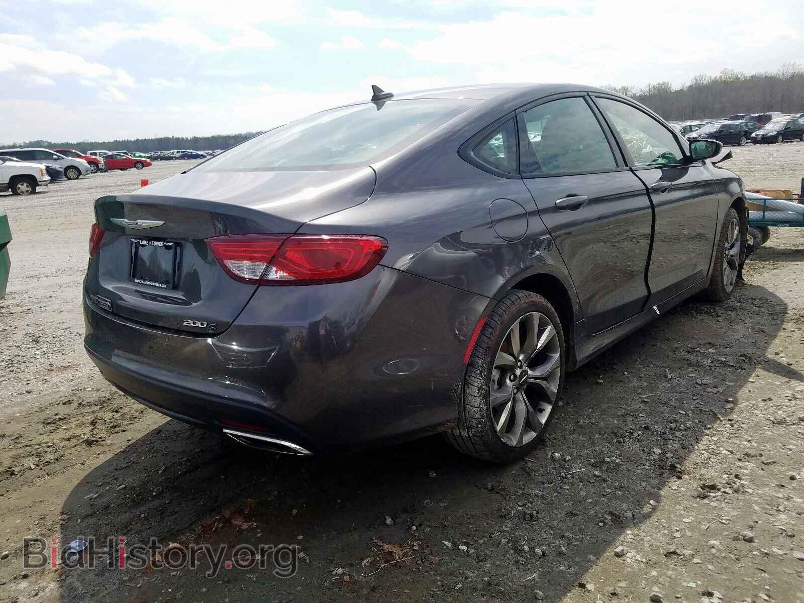 2015 CHRYSLER 200 - VIN: 1C3CCCDG4FN601621 - Фото 3