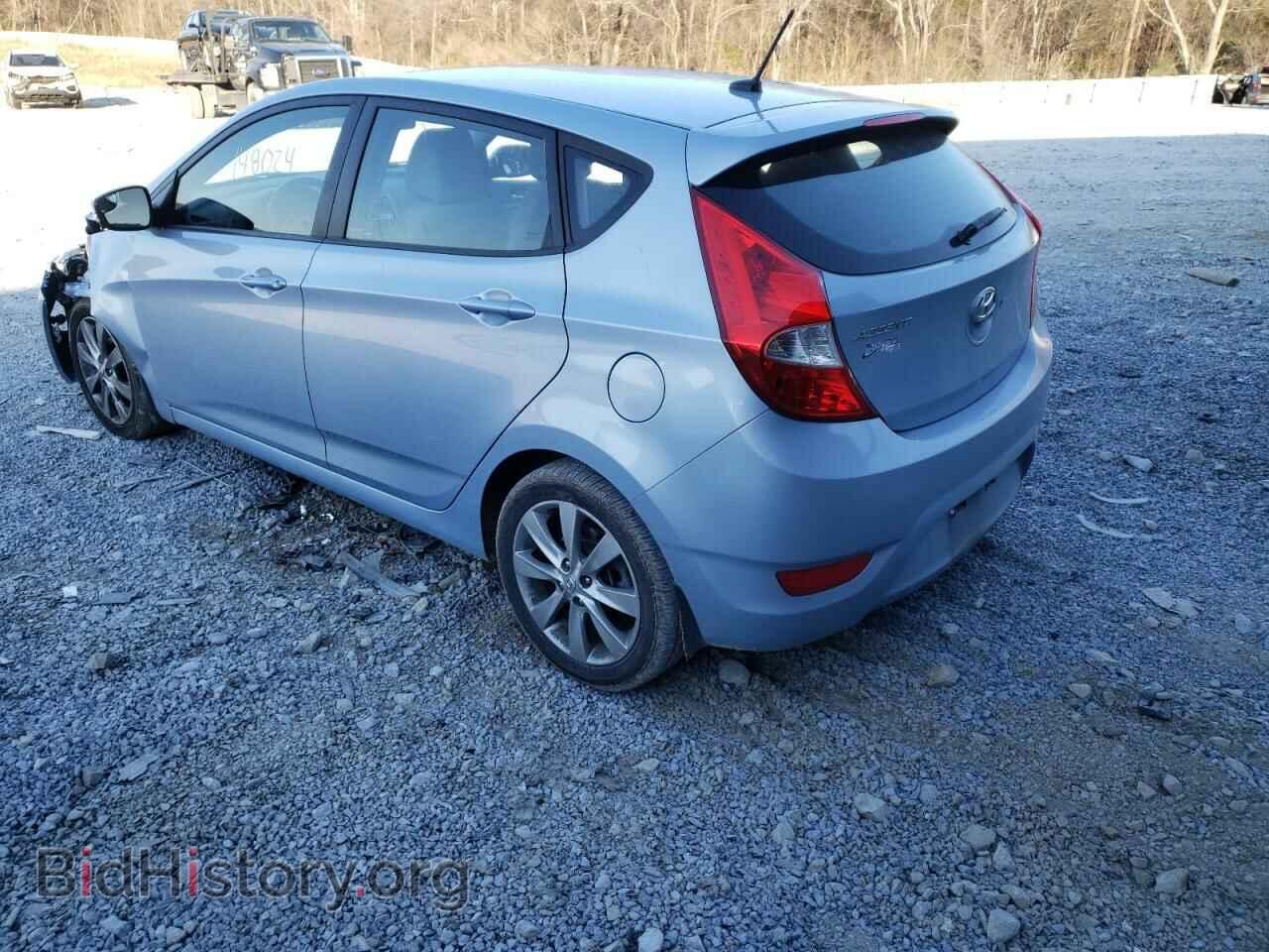 2014 HYUNDAI ACCENT - VIN: KMHCU5AE0EU173859 - Фото 3