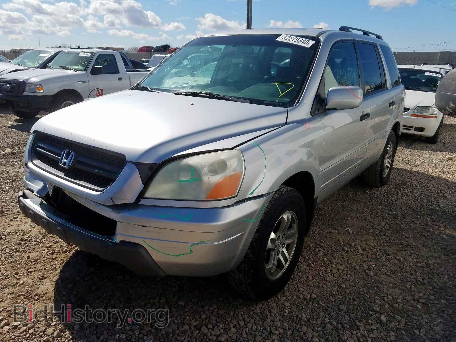 2005 HONDA PILOT - VIN: 5FNYF18505B049988 - Фото 2